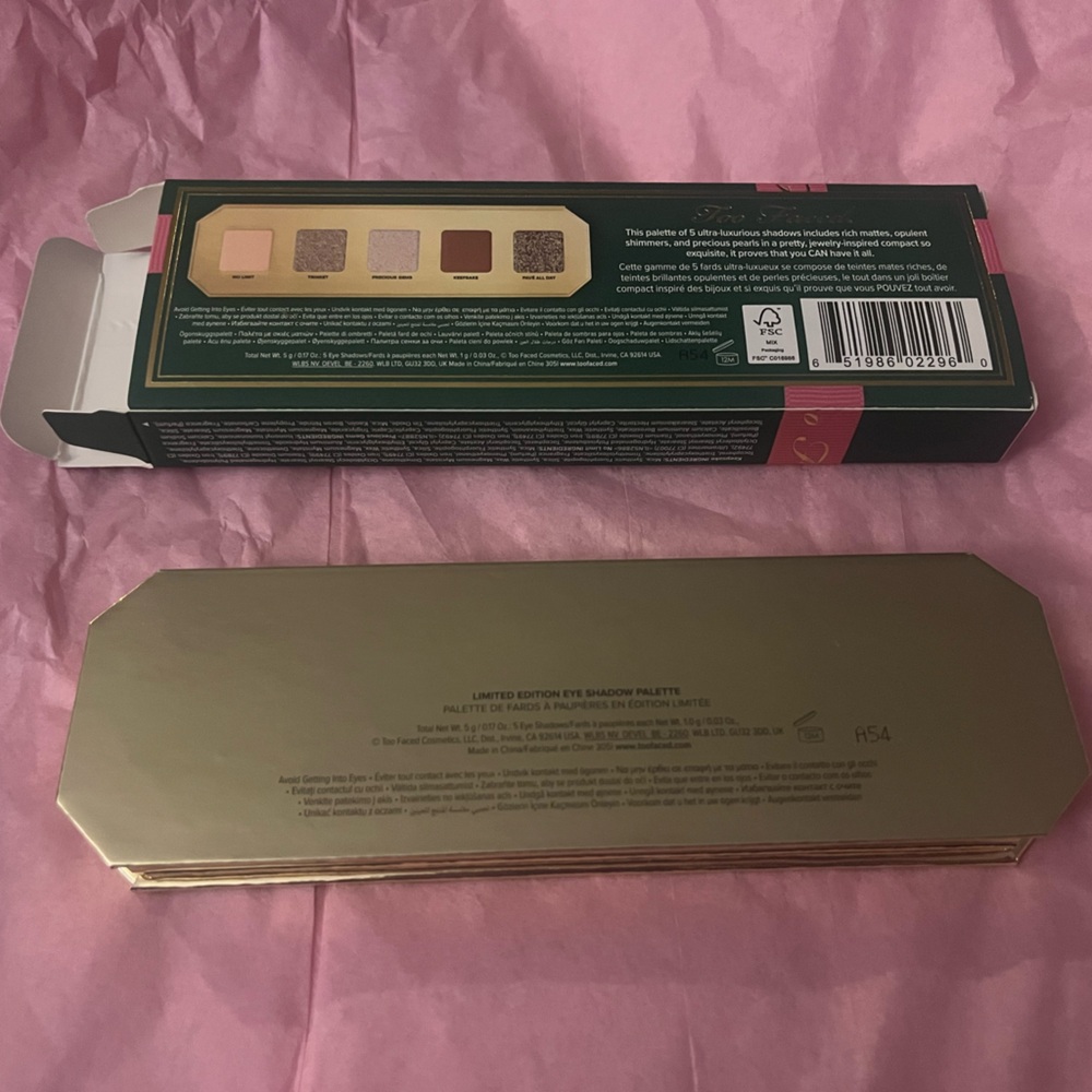 Too Faced Mini Precious Gems Eyeshadow Palette (BNIB) Limited Edition, Sold Out - Picture 8 of 13